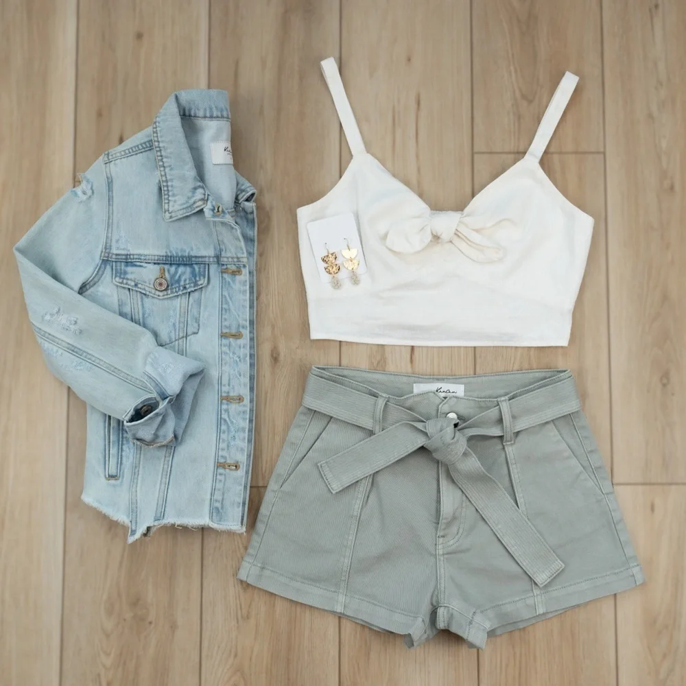 KanCan Belted Shorts - Picture 7 of 12